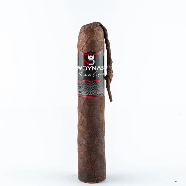 Charuto Perceverancia Robusto com capa claro, detalhe de construção — hondurenho