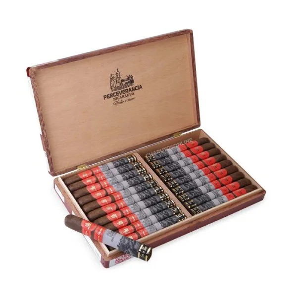Charuto Perceverancia Carlos Pereda Toro Extra com capa colorado — nicaraguense