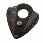 Case XIKAR Xi Vienna couro preto visto de lado