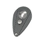 Vista lateral do cortador Xikar Xi2 em fibra nylon carbono