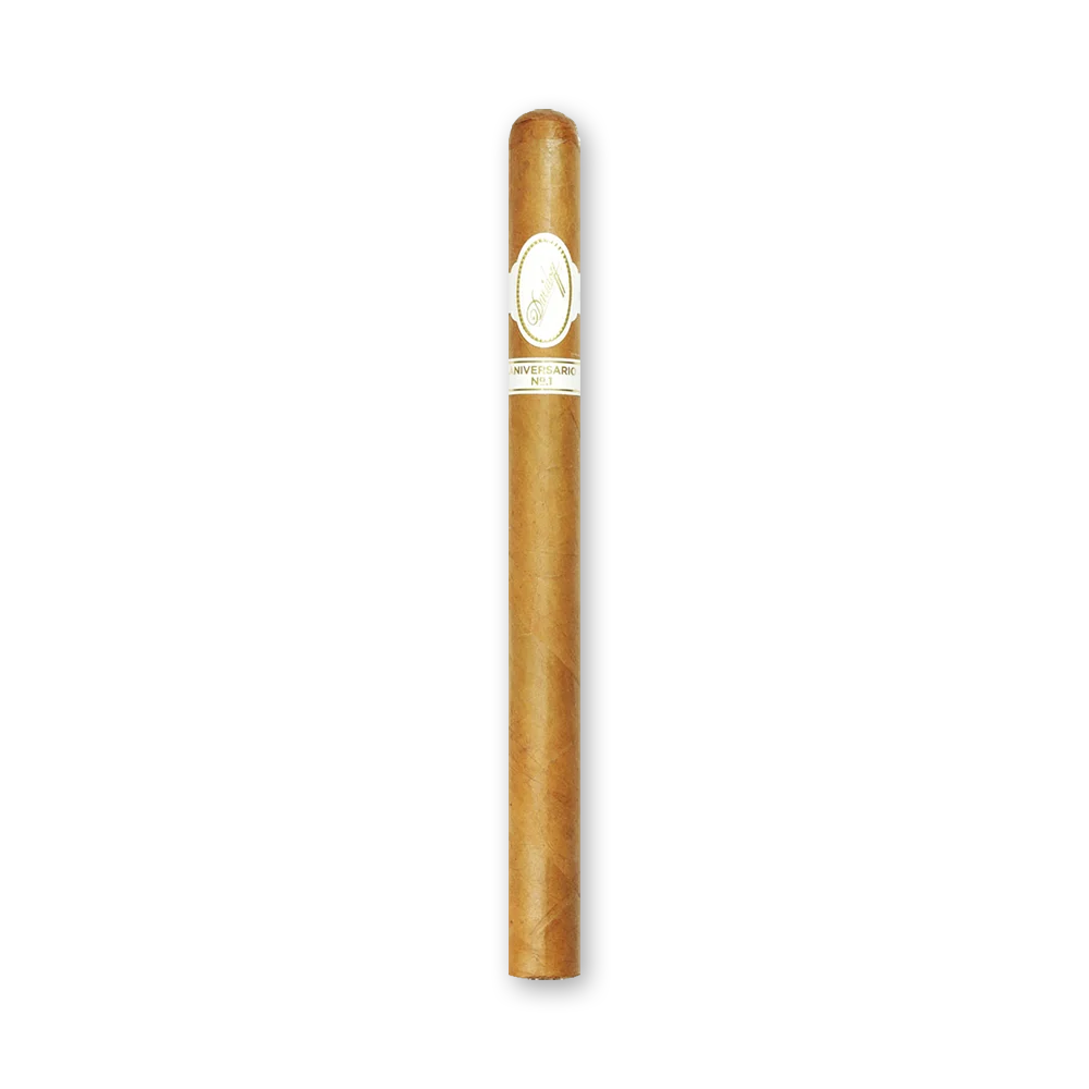 001 Charuto Davidoff Aniversario No.1 Limited Edition 2023 em capa Colorado Claro — vitola Double Corona