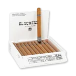 Charuto Blackened S84 Shade to Black em pé sobre as unidades da caixa branca aberta