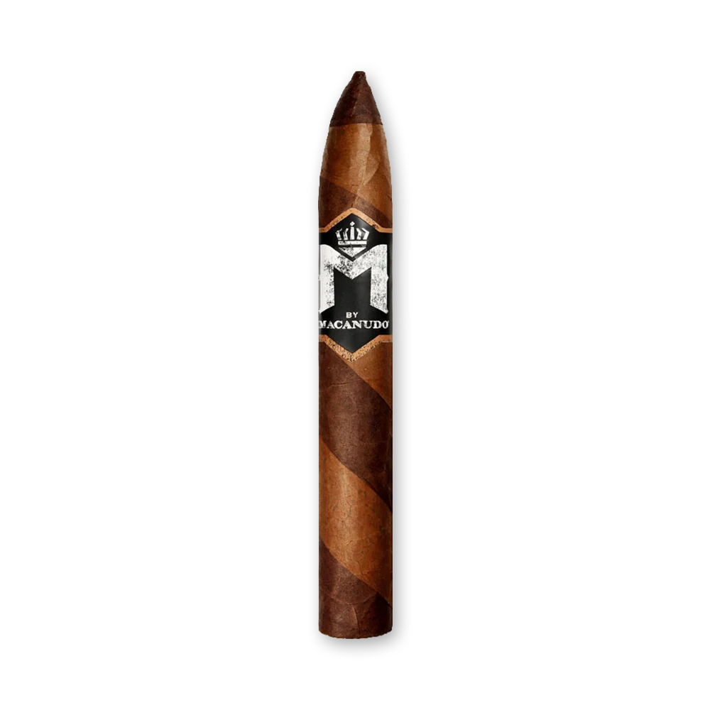 001 Charuto M by Macanudo Espresso Belicoso de formato figurado