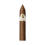 Charuto Davidoff Winston Churchill Belicoso com anilha branca e dourada e cabeça pontiaguda